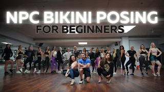 How to pose for NPC Bikini | Posingseminar 2024