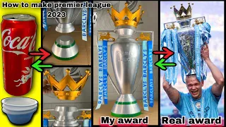 How to Make English Premier League award 2023 #premierleague  #mrsanrb