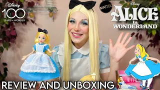 Down the RABBIT HOLE! Disney Collector ALICE in Wonderland Doll Review and Unboxing