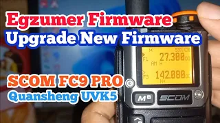 Upgrade Firmware HT Scom FC 9 Pro mengunakan Egzumer 0.19