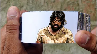 Rocky The Villain FlipBook | KGF Chapter 1 Flip Book | YASH | Prashanth Neelc| Flip Book Artist 2021