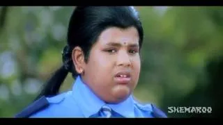 Ready Comedy - Spiderman slaps Chitti Man (Ram, Genelia D'Souza)