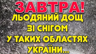 СИЛЬНИЙ СНІГОПАД І ДОЩІ! Погода на 24 ГРУДНЯ