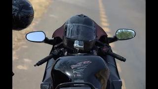 Honda CBR 1100 XX Blackbird POV Raw Sound | Raw Rides