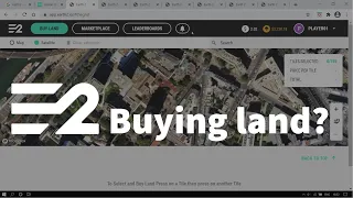 Earth2.io | Getting Started (Part 2) Buying Land