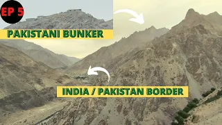 India Pakistan Border 🇵🇰  | View from Kargil LoC | Pakistani Bunker | Pakistani Army 😵 | JAYK VLOGS