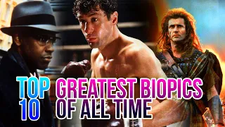 Top 10 greatest biopics of all time #biopic #greatestbiopics #movies #top10