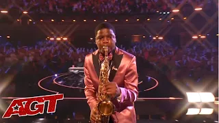 Sax Player Avery Dixon FIGHTS To Win Americas Got Talent 2022