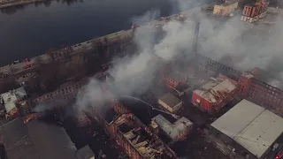 Пожар на Невской мануфактурной фабрике