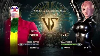 Soul Calibur VI- Joker (DC) VS Ivy + Yoshimitsu VS Ivy + Commentary- Epic Battle 79- Casual