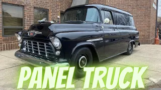 1955 Chevrolet Panel Truck Hearse - Mint Low Mile Truck!! - SOLD