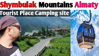 Tourist Places to visit in Almaty Kazakhstan| Shymbulak Mountains |Rope way| Camping site|