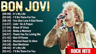 Bon Jovi The Best Rock Album Ever ~  Greatest Hits Rock Rock Songs Playlist Of All Time