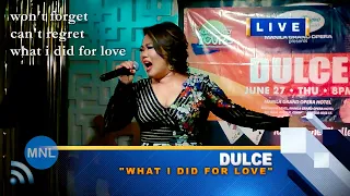 [ACAPELLA] WHAT I DID FOR LOVE (Dulce) Momentum Live MNL