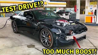 Rebuilding A Wrecked 2013 Nissan GTR Part 2