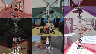 Десять модов на соперниц в Yandere Simulator