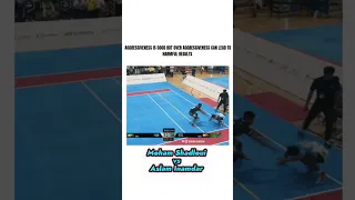 Aslam Inamdar vs Moham Shadloui  India VS Iran Kabaddi Final Hot Movement #winnerkabaddi #kabaddi