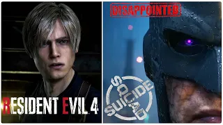 RESIDENT EVIL 4 & SUICIDE SQUAD GAMEPLAY REACTION | STATE OF PLAY