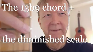 The 13b9 chord+ the diminished scale.  A Robben Ford inspired lesson