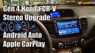 2012-2016 Honda CRV Android Navigation Stereo Installation - Joying JY-HQ153N4GN