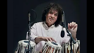 Ut. Zakir Hussain Tabla | A mind blowing performance | A percussion trio |