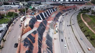 Arena Mrv 5/8 Concreto na encosta/ Furações/ Formas/ Caixa de passagem/ 23/12/2022