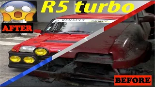 Présentation de ma restauration et évolution de ma Renault 5 turbo / R5turbo / R5turbo2. Rebuild car