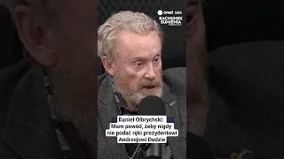 Daniel Olbrychski: Mam powód, żeby nigdy nie podać ręki prezydentowi Dudzie