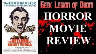 THE RETURN OF COUNT YORGA (1971 Robert Quarry ) Horror Movie Review - 2016 Arrow films