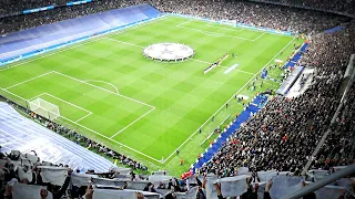 Real Madrid 2:3 Chelsea – Hymn, Champions League anthem and atmosphere in Bernabéu ahead of kickoff