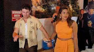 Nick Jonas And Priyanka Chopra Take Advantage Of Their Night Off Baby Duty