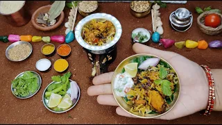 Miniature Chicken Biryani + Mini Raita | Mini chicken Biryani recipe | Tiny cooking | Mini Food |