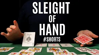 Sleight of Hand with Cards #Shorts