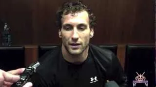 LA Kings Center Jarret Stoll - Post-Game Interview, Calgary Flames vs. LA Kings 3-11-13