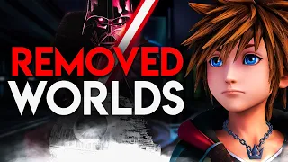 Removed Kingdom Hearts Worlds