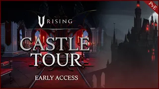 V Rising  - Base Tour | Max level Castle | Fully Decorated