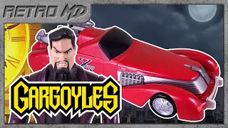 KENNER DISNEY GARGOYLES XANATOS ROADSTER ACTION FIGURE REVIEW