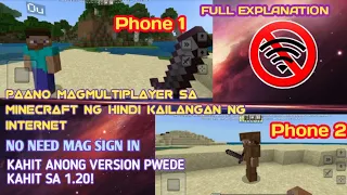 Paano Mag Multiplayer sa Minecraft ng Hindi Kailangan ng Internet (Full Tutorial, Explanation)