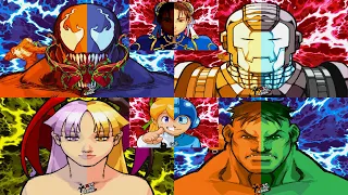 Personajes Ocultos Marvel vs Capcom Todos los Poderes