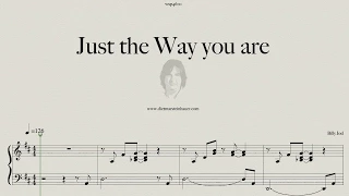 Just the Way you are  -  Billy Joel   easy Piano Backing