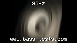 95 Hz Bass Test / BASS Sound - 95hz