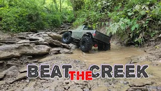 "Conquering the Creek, at Beat the Creek 2024" with #RcKrawl