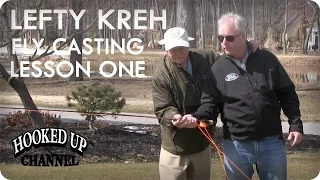 Lefty Lesson 1: Lefty Kreh on Fly Casting Tips | Fly Fishing | Hooked Up Channel