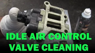 Honda Idle Air Control Valve, PCV and Throttle Body Cleaning