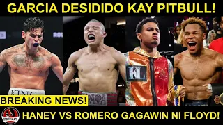 Ryan Garcia PAPALIT bilang Kalaban ni Pitbull sa Undercard ni Crawford?! | Haney vs Romero!