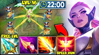 The FASTEST Level 16 Kayle Speed Run You'll Ever Witness... (WORLD RECORD TIMING)