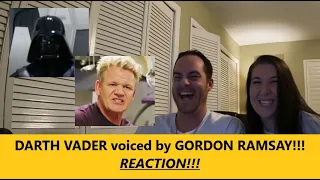 Americans React | GORDON RAMSAY IS DARTH VADER | Reaction