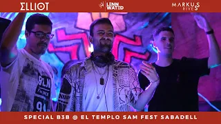 Markus Rives B3B Elliot B3B Lenn Wated - Tech House & Bass House Music - SAM FEST Sabadell 2023