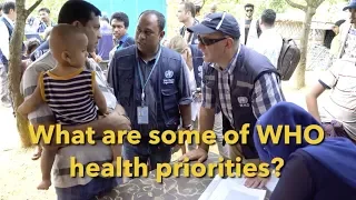 Rohingya Crisis: WHO's health priorities in Cox's Bazar