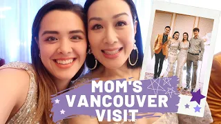 My Mom Came to Visit Vancouver! ft. Lots of FOOD and a Hockey Game